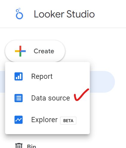 looker data studio datasource
